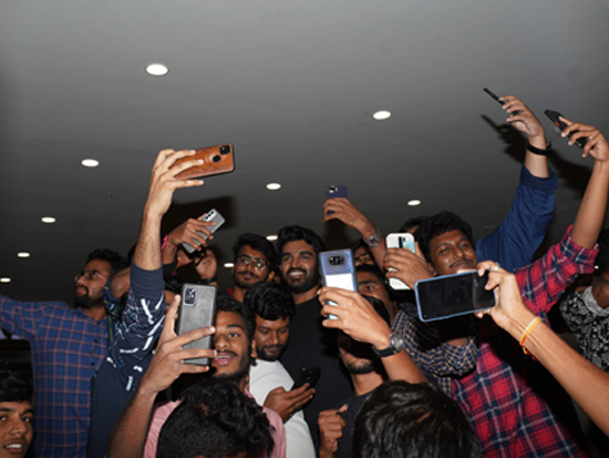 Kiran abbavaram At Sebastian Premiere